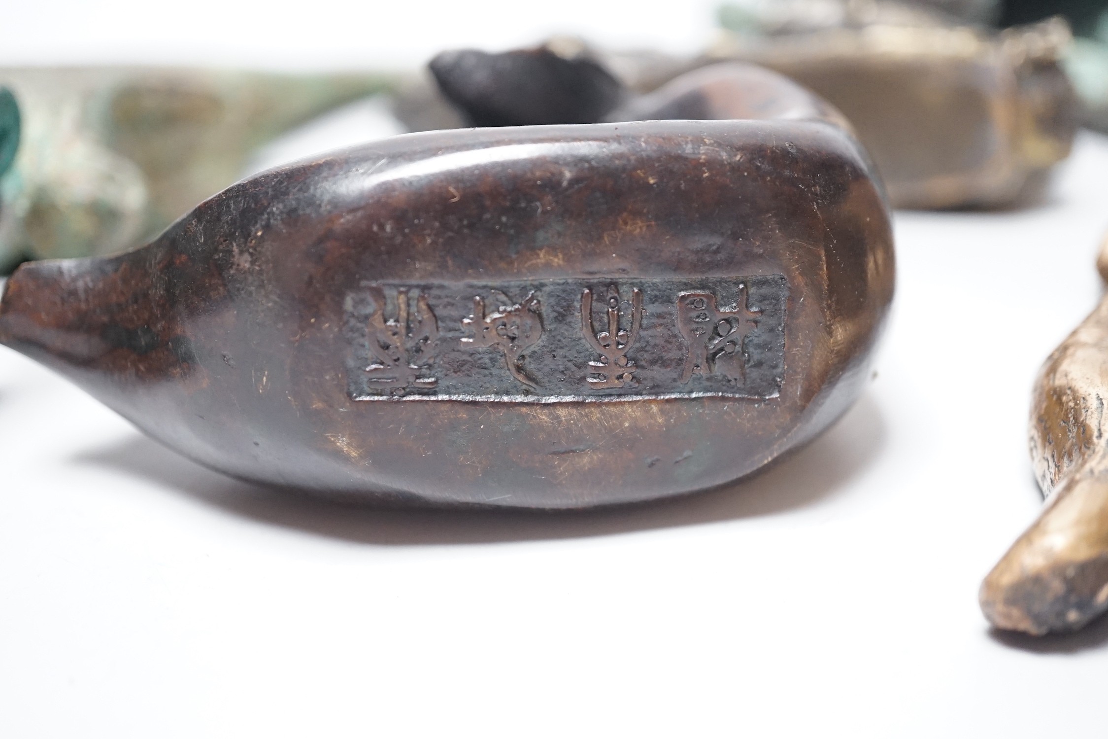 A group of archaistic Chinese bronzes